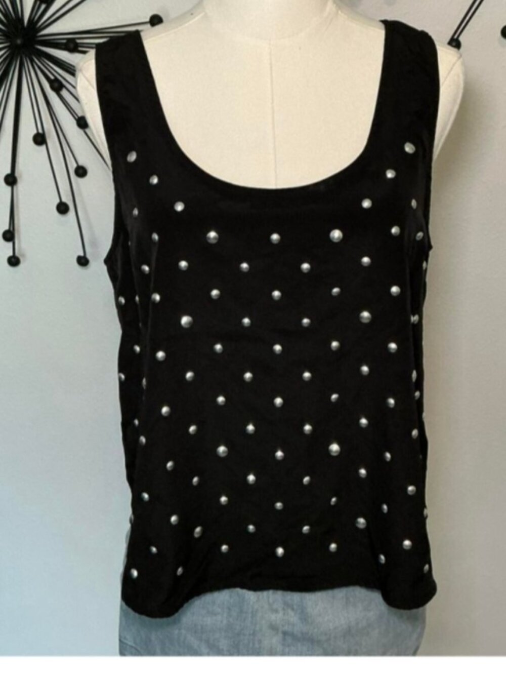 Black Tank Top Size Medium